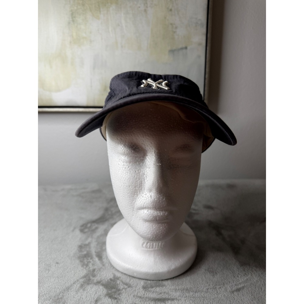 VTG Twins Enterprise New York Yankees Visor Men OSFA Navy Blue MLB Baseball Hat